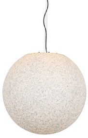 Moderné vonkajšie závesné svietidlo sivé 56 cm IP65 - Nura