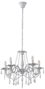 Luster na reťazi 5xE14/15W/230V