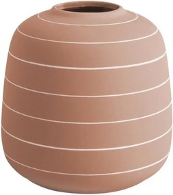 Keramická váza v terakotovej farbe PT LIVING Terra, ⌀ 16,5 cm