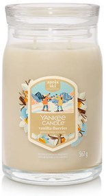 Yankee Candle Vonná sviečka veľká Signature Vanilla Flurries, 567 g, L
