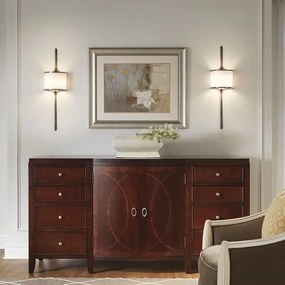 Elstead KL-MONA-S-CLP- LED Kúpeľňové nástenné svietidlo MONA 2xG9/3,5W/230V IP44