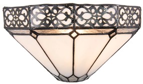 Tiffany lampa nástenná BEIGE 30*16