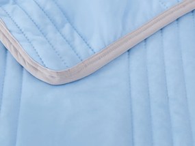 Chladiaca letná prikrývka CELIA, modrá Rozmer: 140 x 200 cm