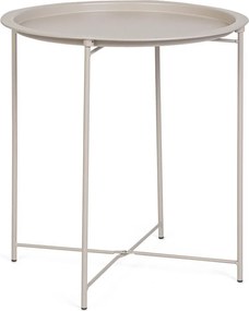 Kovový okrúhly odkladací stolík ø 47 cm Hilmar – Yes Everyday