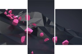 Obraz 3D abstrakcie (90x60 cm)