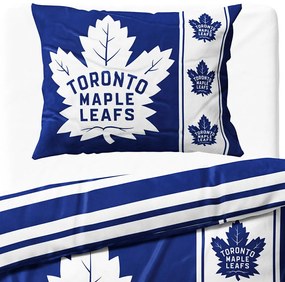 Mikroplyšové posteľné obliečky NHL Toronto Maple Leafs - 70 x 90 cm + 140 x 200 cm