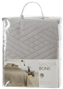 EUROFIRANY PREHOZ NA POSTEĽ BONI1 170X210 CM STRIEBORNÝ
