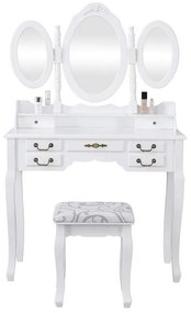Toaletný stolík Anne “White” Henriette