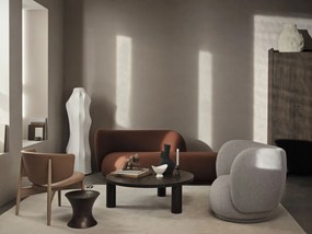 ferm Living Misa na ovocie Fountain kamenina bílá 19 x 13 cm