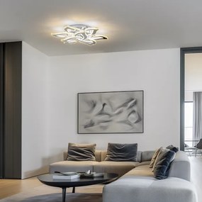 Brilagi - LED Stmievateľný prisadený luster TWIST LED/180W/230V 3000-6500K + DO