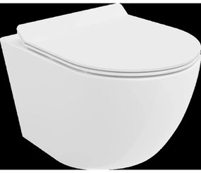 Mexen Lena WC misa Rimless s pomaly padajúcim sedátkom, duroplast, biela - 30224000