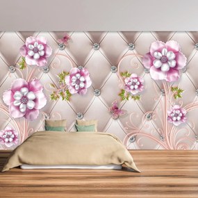 Fototapeta - Diamantové kvety (147x102 cm)