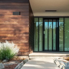 Brilagi - LED vonkajšie nástenné svietidlo DOUBLE CUBE LED/12W/230V antracit IP65