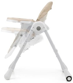 KINDERKRAFT - Detská jedálenská stolička TUMMIE béžová