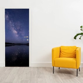 Fototapeta na dvere - Nočná obloha (95x205cm)