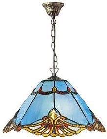 Tiffany luster do spálne z kolekcie SKY Ø40