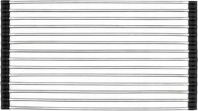 Mexen zvinovací kuchynský odkvapkávač na riad, čierny - 660949-70