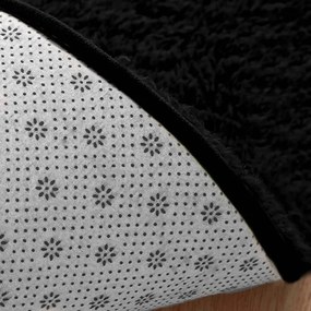 Protišmykový koberec ALPACA čierny