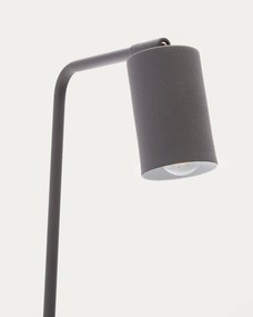 Čierna stojacia lampa (výška 147 cm) Manie – Kave Home