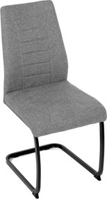 Jedálenská stolička sivá DCL-438 GREY2
