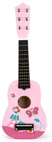 Gitara pre deti ECOTOYS ružová