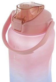 Športová fľaša, 2 l, ružová