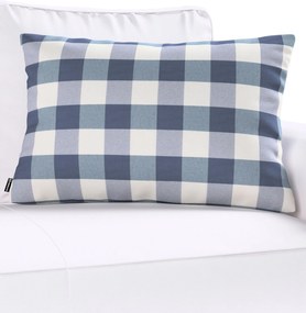 Karin - jednoduchá obliečka, 60x40cm farba produktu tmavomodrá látka vzorované