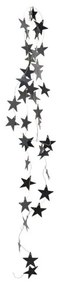 House Doctor Kovová girlanda hviezdy STARS 250 cm čierna