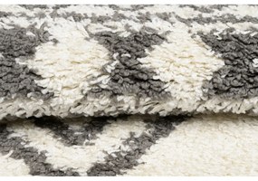 Kusový koberec shaggy Panga krémový 160x220cm