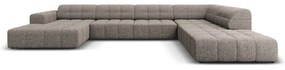 Tmavosivá rohová pohovka (pravý roh/do tvaru "U") Chicago – Cosmopolitan Design