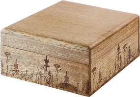 FLOWER BOX Štvorcová truhla 17 x 17 cm