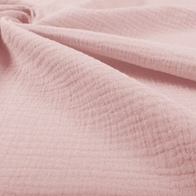 Biante Mušelínový behúň na stôl MSN-078 Púdrovo ružový 35x160 cm