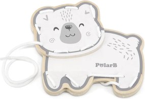 PolarB prepletanie zvieratiek – vzdelávacia drevená hračka