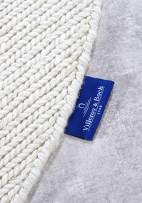 Villeroy & Boch, Kusový koberec Villeroy & Boch 106048 White kruh, 200x200 (priemer) kruh, biela, obývacia izba