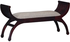 furniture-nabytek.cz - Drevený taburet z masívu palisander 120x60x40