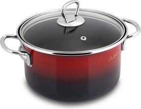 LT1181 SMALTOVANÝ KASTRÓL 18CM EMAIL LAMART