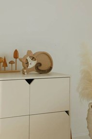 Bellamy Moderná komoda Lotta - 6 zásuviek (béžová)