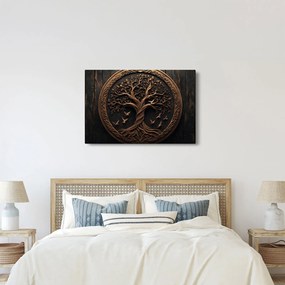Obraz – Drevený strom života (90x60 cm)