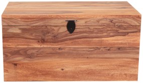 furniture-nabytek.cz - Truhlica na bielizeň 90x45x45 z masívneho dreva palisander