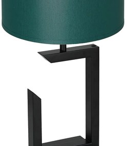 Stolná lampa 1xE27/60W/230V 45 cm zelená/zlatá