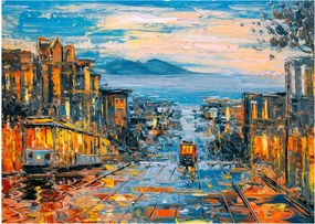 Obrázok - Cable Car, San Francisco (70x50 cm)
