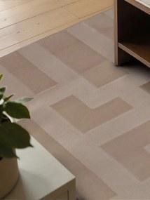 Koberec Elle Decoration Perles Onyx béžový / krémový