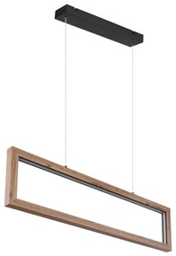 Globo 67287H - LED luster na lanku MANDERA LED/24W/230V hnedá