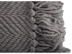 Sivá deka zo ženilky 130x170 cm Renee – Tiseco Home Studio