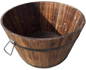 Drevený kvetináč 53x31 cm