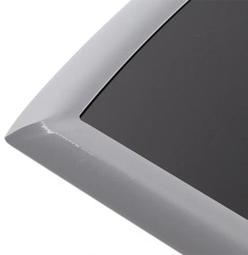 Záhradná stolová zostava Nori - 6 miest, tmavo sivá