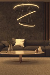 Stropní LED svítidlo URSAE černé/neutrální bílá