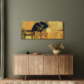 Obraz - List ginkgo (120x50 cm)