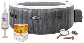 Intex | Vírivý bazén Pure Spa - Bubble Greywood Deluxe AP 6 + výhodný set príslušenstva | 19900146