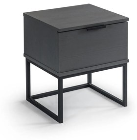 Nočný stolík Muun (antracitová čierna). Vlastná spoľahlivá doprava až k Vám domov. 1108189